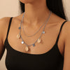 Summer Beach Shell Pendant Women's Necklace Zinc Alloy Electroplating