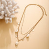 Summer Beach Shell Pendant Women's Necklace Zinc Alloy Electroplating