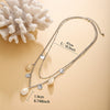 Summer Beach Shell Pendant Women's Necklace Zinc Alloy Electroplating
