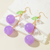 Summer Colorful Sweet Cute Handmade Acrylic Resin Geometric Earrings For Women