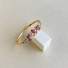 Sunflower Enamel Openwork Bangle With Cloisonné Craftsmanship And Plated Finish Floral Jewelry Wholesale