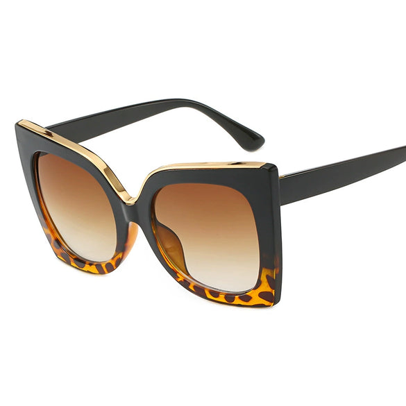 Sunglasses Women's Style Cat Glasses Personality Hip Hop Letters Numbers Text Full Frame With Light Transmittance Category 1 Made Of Ac Lens And Plastic Metal Frame