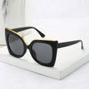 Sunglasses Women's Style Cat Glasses Personality Hip Hop Letters Numbers Text Full Frame With Light Transmittance Category 1 Made Of Ac Lens And Plastic Metal Frame