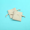 Superfine Fiber Imitation Leather Jewelry Bag For Storing Necklaces Earrings And Headphones