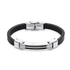 Supply Fashion Couple Bracelet Bracelet Black Steel Wire Microfiber New Chinese Style Exquisite Titanium Bracelet