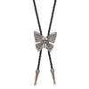 Sweater Chain Alloy Pendant Snake Bone Chain Metallic Leather Plaid Butterfly Retro Unisex