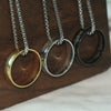 Sweater Chain Necklace Pearl Chain Stainless Steel Titanium Steel Geometric Electroplating Unisex