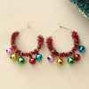 1 Pair Sweet Bell Handmade Metal Earrings