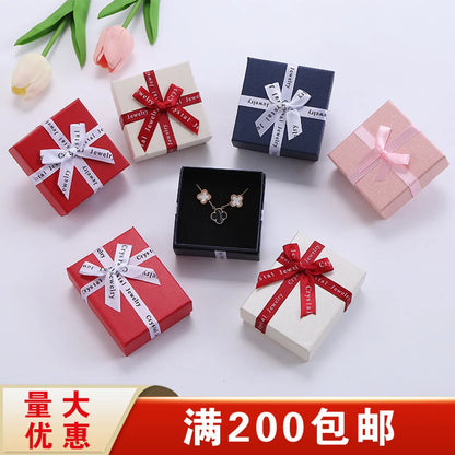 Sweet Bow Knot Paper Jewelry Boxes