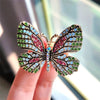 Sweet Butterfly Alloy Artificial Pearls Women'S Brooches