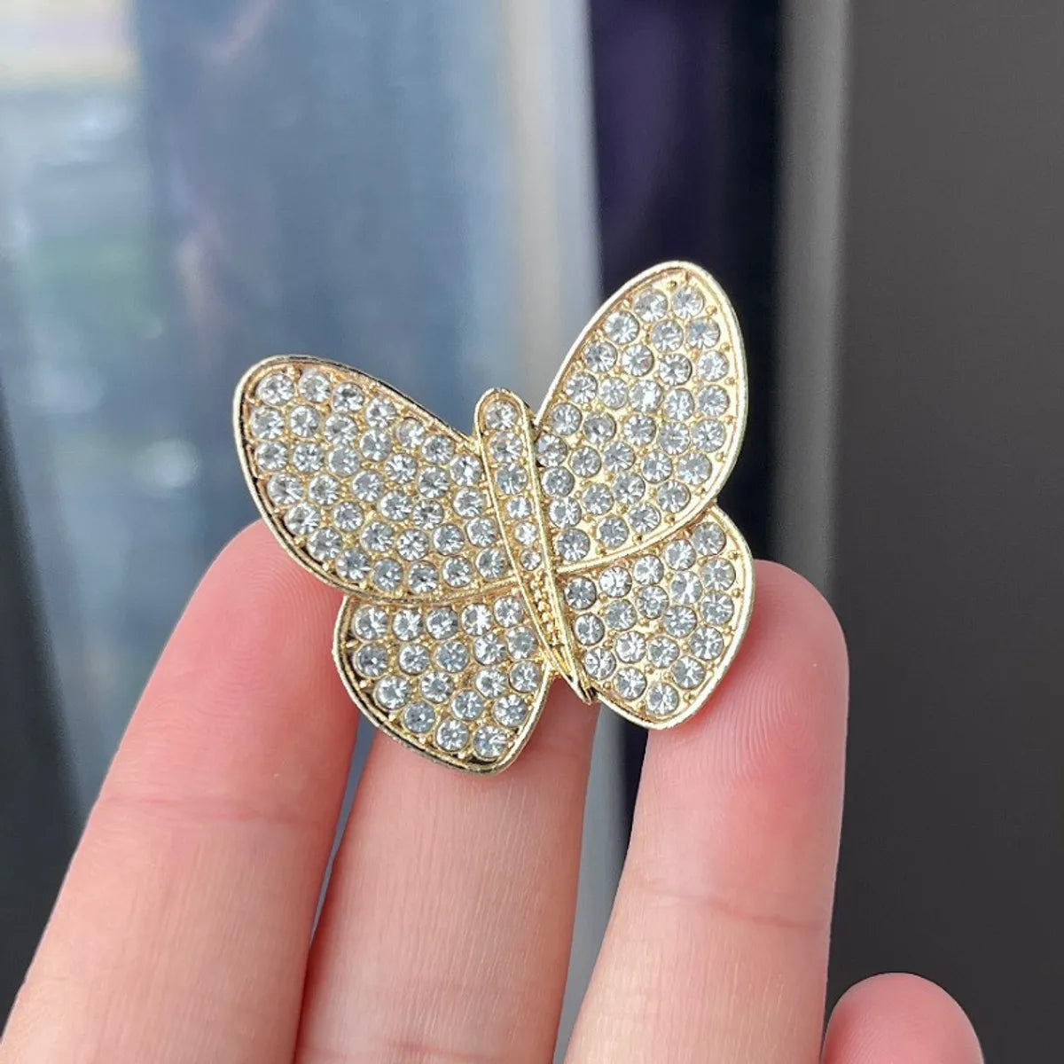 Sweet Butterfly Alloy Artificial Pearls Women'S Brooches