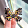 Sweet Butterfly Alloy Artificial Pearls Women'S Brooches