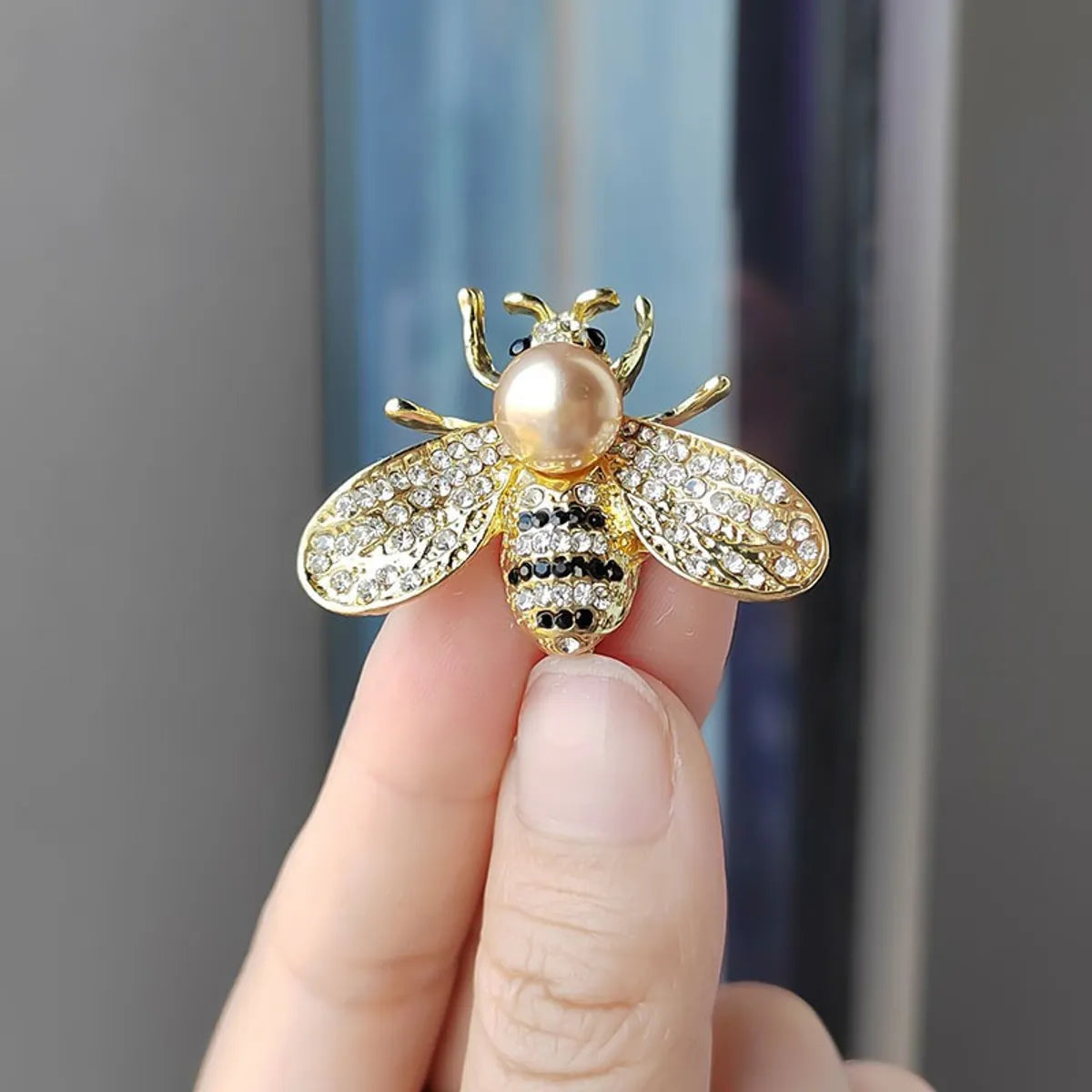 Sweet Butterfly Alloy Artificial Pearls Women'S Brooches