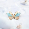 Sweet Butterfly Alloy Enamel Ear Studs