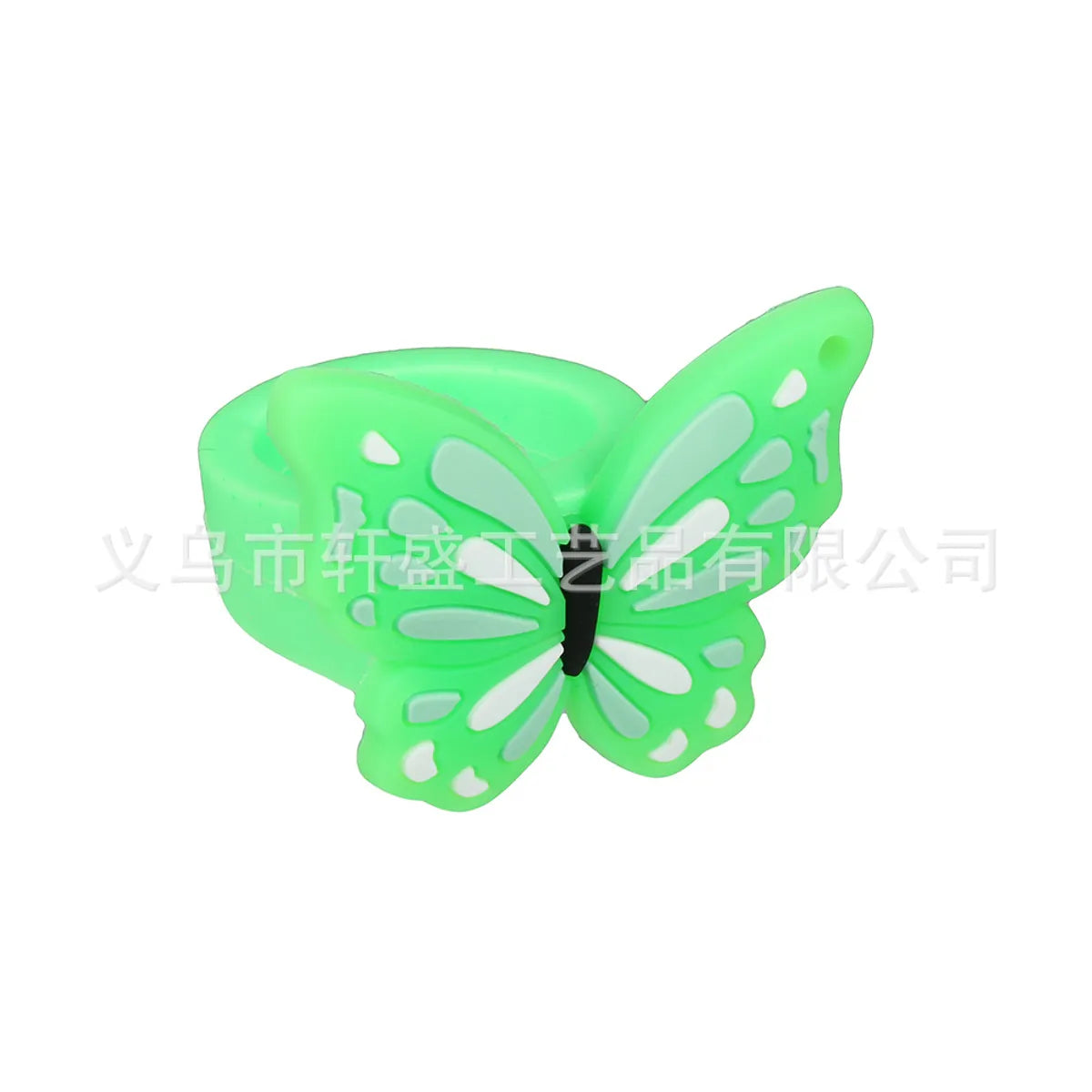 Sweet Butterfly PVC Wholesale Rings