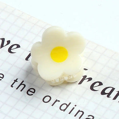 Sweet Cartoon Letter Fruit Plastic Resin Hair Clip 1 Piece