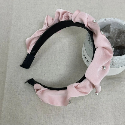 Sweet Color Block Cloth Hair Band