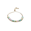Sweet Colorful Rectangle Copper Inlay Zircon Bracelets