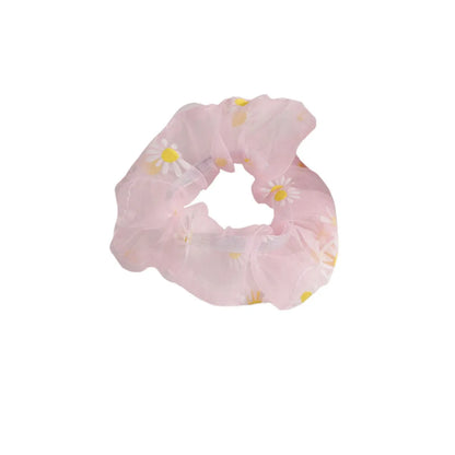 Sweet Daisy Cloth Hair Tie