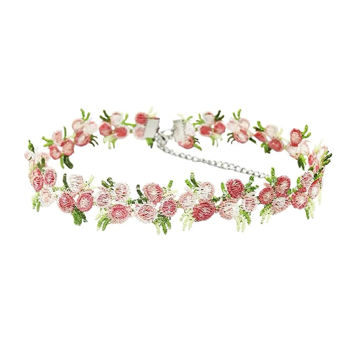 Sweet Daisy Cloth Women's Choker