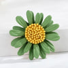 Sweet Flower Alloy Plating Women'S Brooches