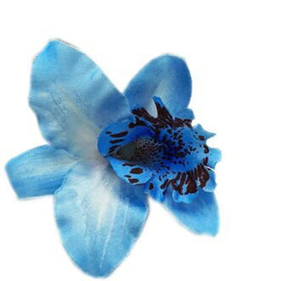 Sweet Flower Cloth Epoxy Hair Clip 1 Piece