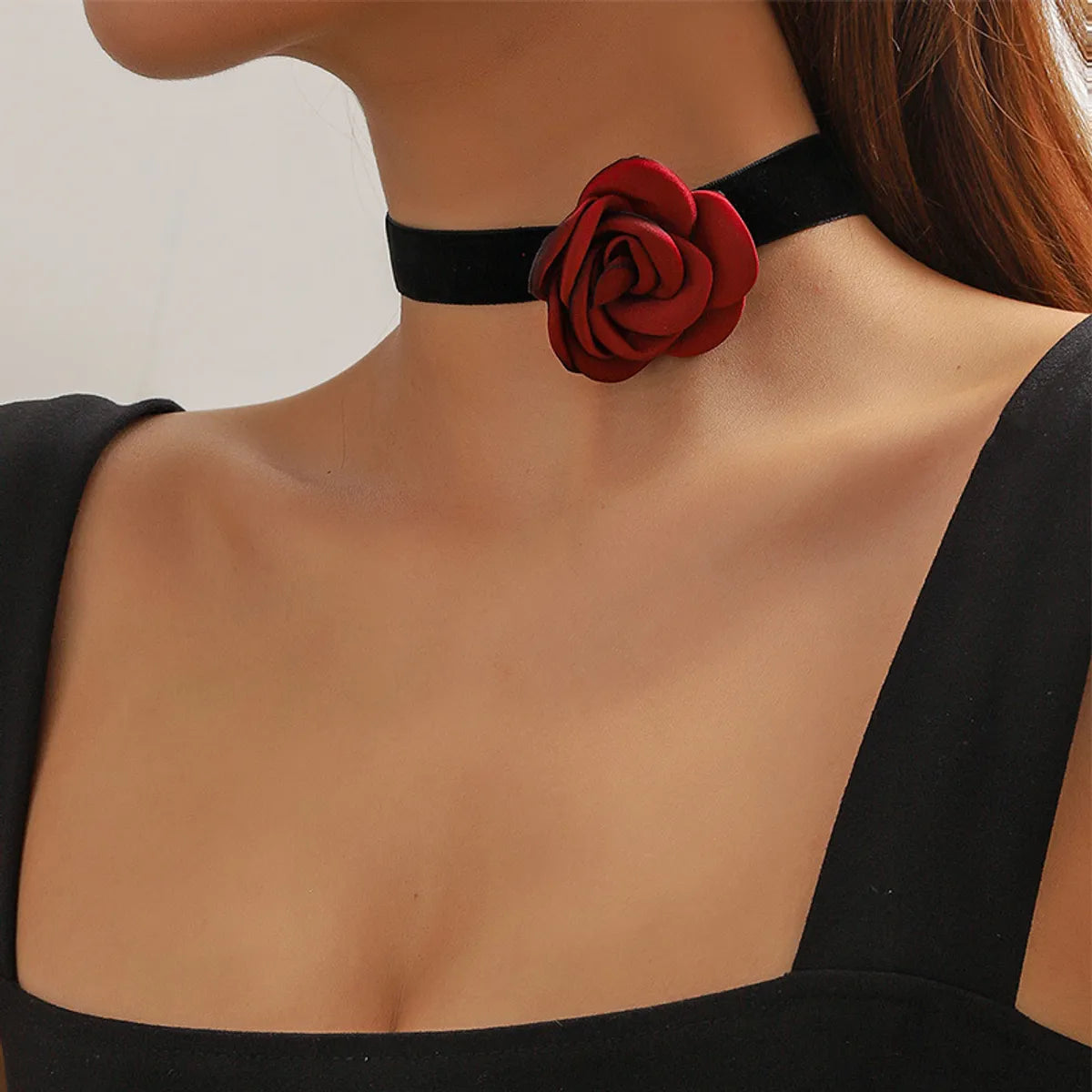 Sweet Flower Cloth Wholesale Choker