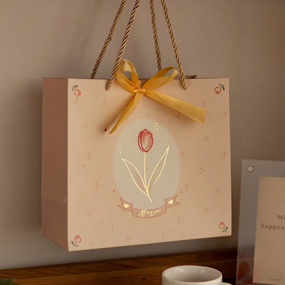 Sweet Flower Paper Festival Gift Bags