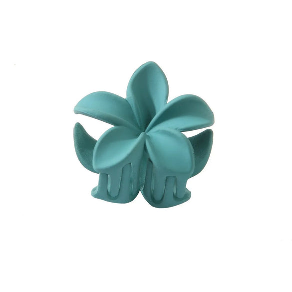 Women'S Sweet Flower Plastic Resin Hair Claws
