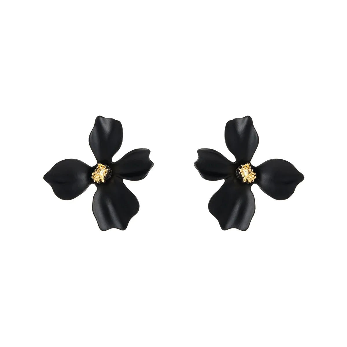 Sweet Flowers Stud Earrings Nhln143534