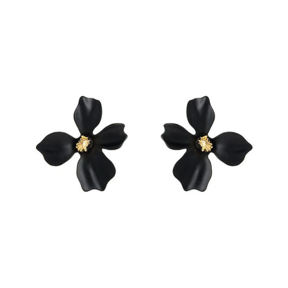 Sweet Flowers Stud Earrings Nhln143534