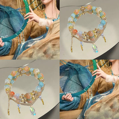 Sweet Geometric Color Block Alloy Wholesale Bracelets