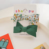 Sweet Handmade Fabric Bow Hair Clip For Children Cute Floral Side Bangs Hairpin Hair Accessory For Little Girls