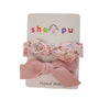 Sweet Handmade Fabric Bow Hair Clip For Children Cute Floral Side Bangs Hairpin Hair Accessory For Little Girls
