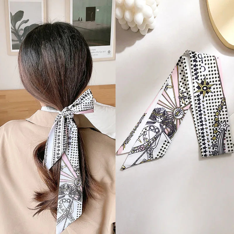 Sweet Letter Cat Flower Cloth Stripe Hair Band