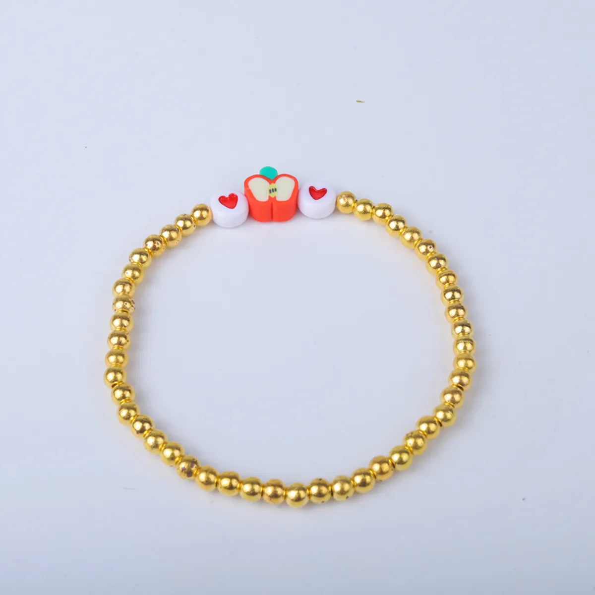 Sweet Letter Soft Clay Wholesale Bracelets