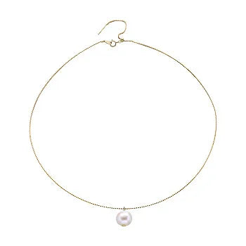 Sweet Pearl Sterling Silver Plating Choker 1 Piece