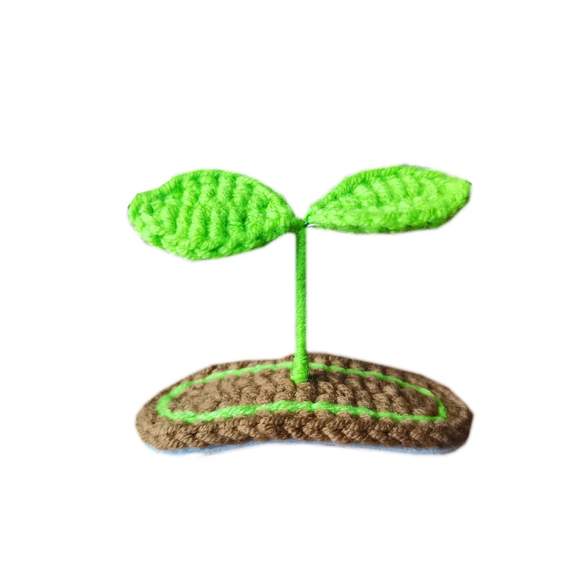 Sweet Plant Wool Handmade Hair Clip