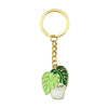Sweet Plant Zinc Alloy Enamel Women'S Bag Pendant Keychain