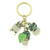 Sweet Plant Zinc Alloy Enamel Women'S Bag Pendant Keychain