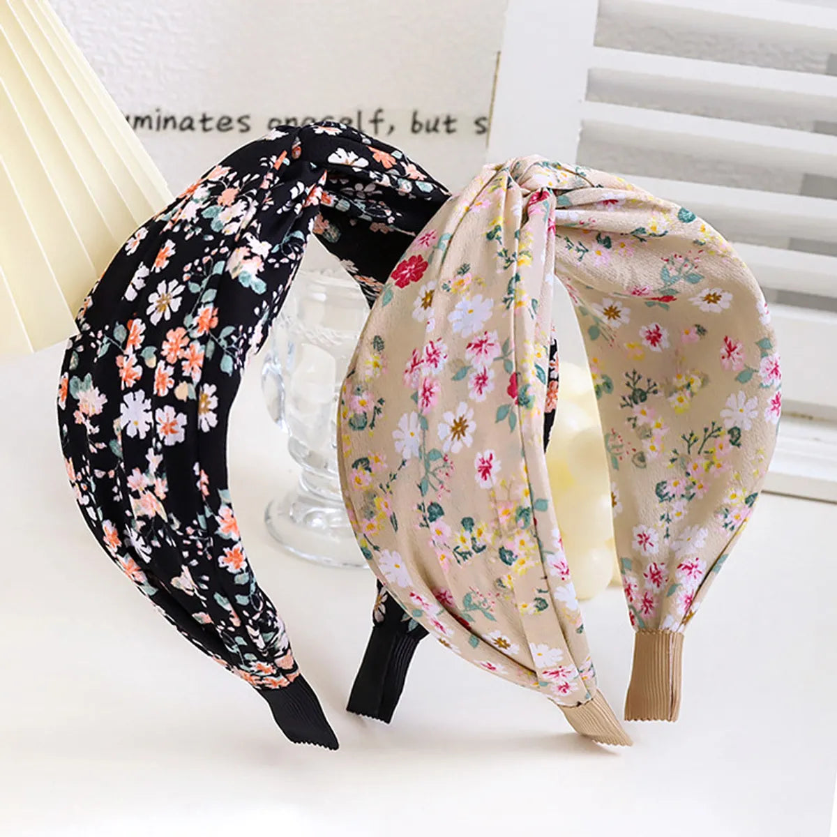 Sweet Simple Style Ditsy Floral Cloth Printing Hair Band