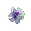 Sweet Simple Style Flower Plastic Hair Claws