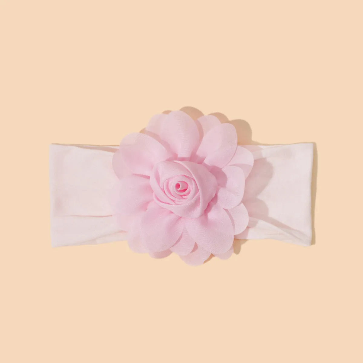 Sweet Simple Style Flower Polyester Hair Band