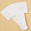 Sweet Simple Style Solid Color Paper Printing Jewelry Accessories