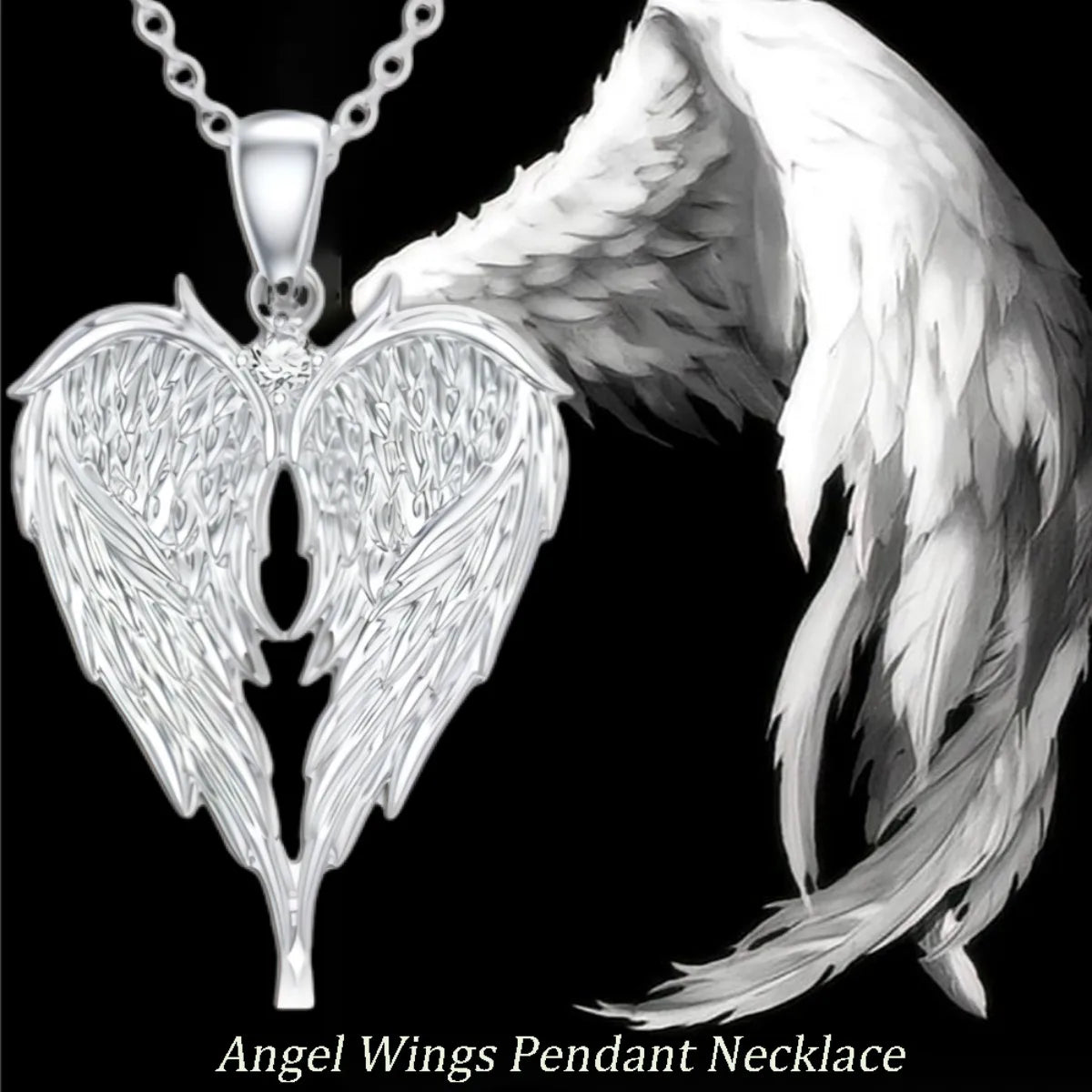 Sweet Simple Style Wings Alloy Wholesale Pendant Necklace