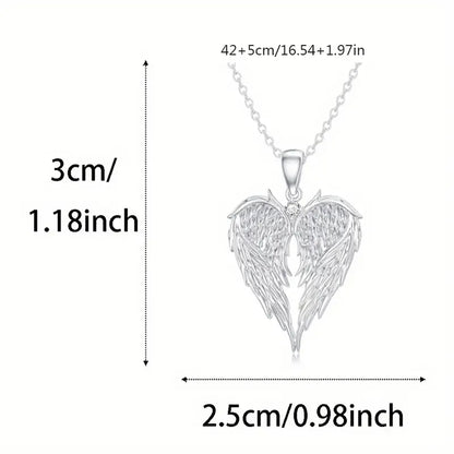 Sweet Simple Style Wings Alloy Wholesale Pendant Necklace