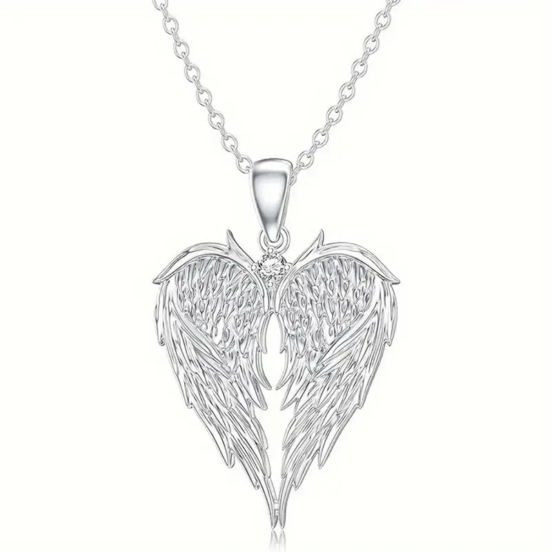 Sweet Simple Style Wings Alloy Wholesale Pendant Necklace