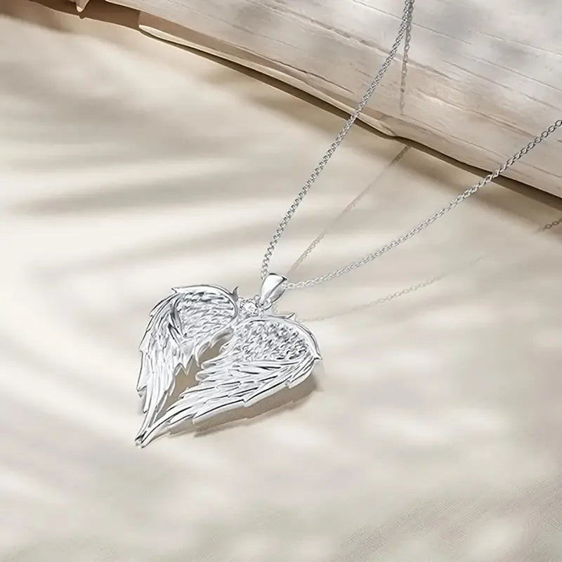 Sweet Simple Style Wings Alloy Wholesale Pendant Necklace