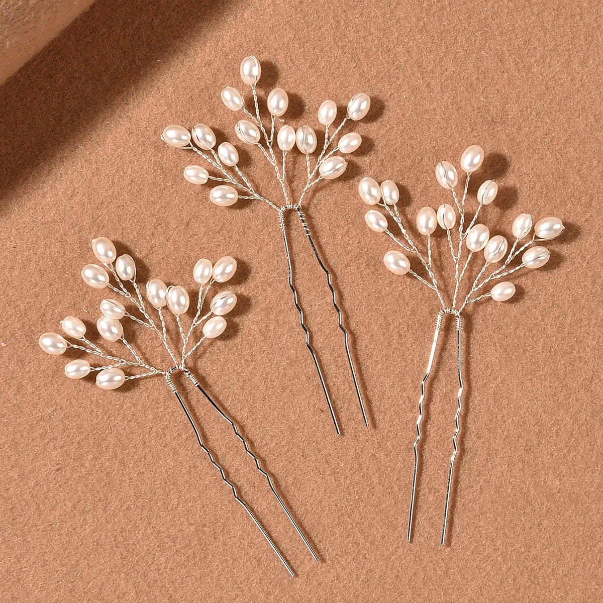 Sweet Solid Color Alloy Hairpin