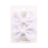 Sweet Solid Color Bow Knot Cloth Hair Clip
